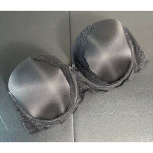 Victorias Secret Dream Angels Black Lace‎ Strapless Multiway Bra 38DD